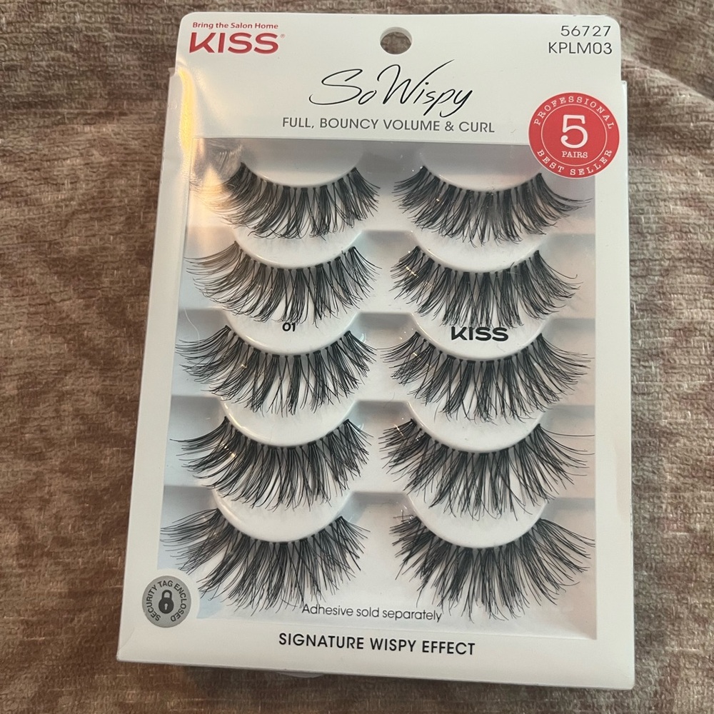 *5/$30* KISS So Wispy False Eyelashes